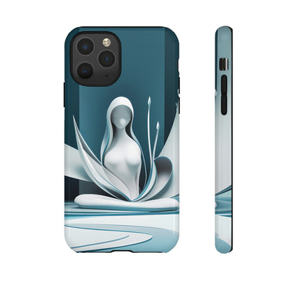 Pastel hooded Woman- Smartphone Tough Cases