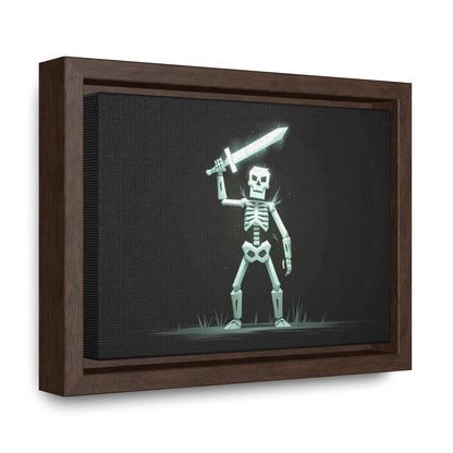 Rise of the Skeleton Warrior - Gallery Canvas Wraps, Horizontal Frame