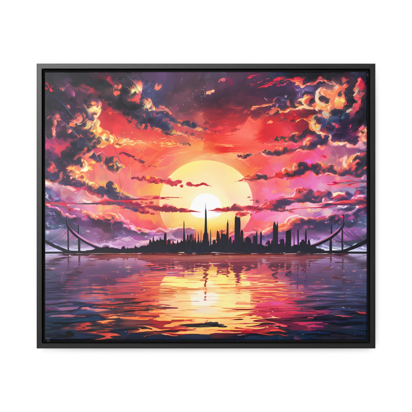 Eternal Radiance - Gallery Canvas Wraps, Horizontal Frame