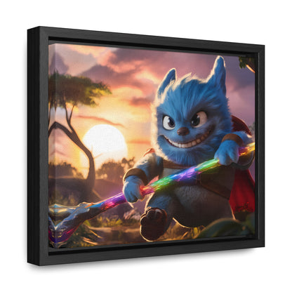 Guardian of the Enchanted Forest - Gallery Canvas Wraps, Horizontal Frame