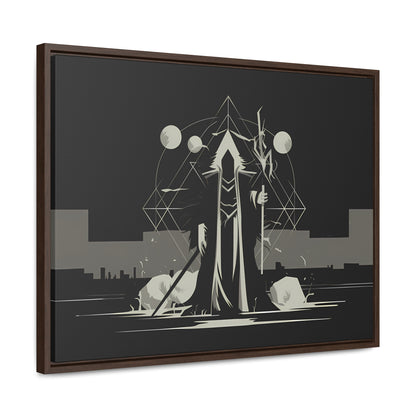 The Arcane Guardian of the Shadows - Gallery Canvas Wraps, Horizontal Frame