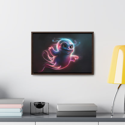 Neon Ghostling - Gallery Canvas Wraps, Horizontal Frame