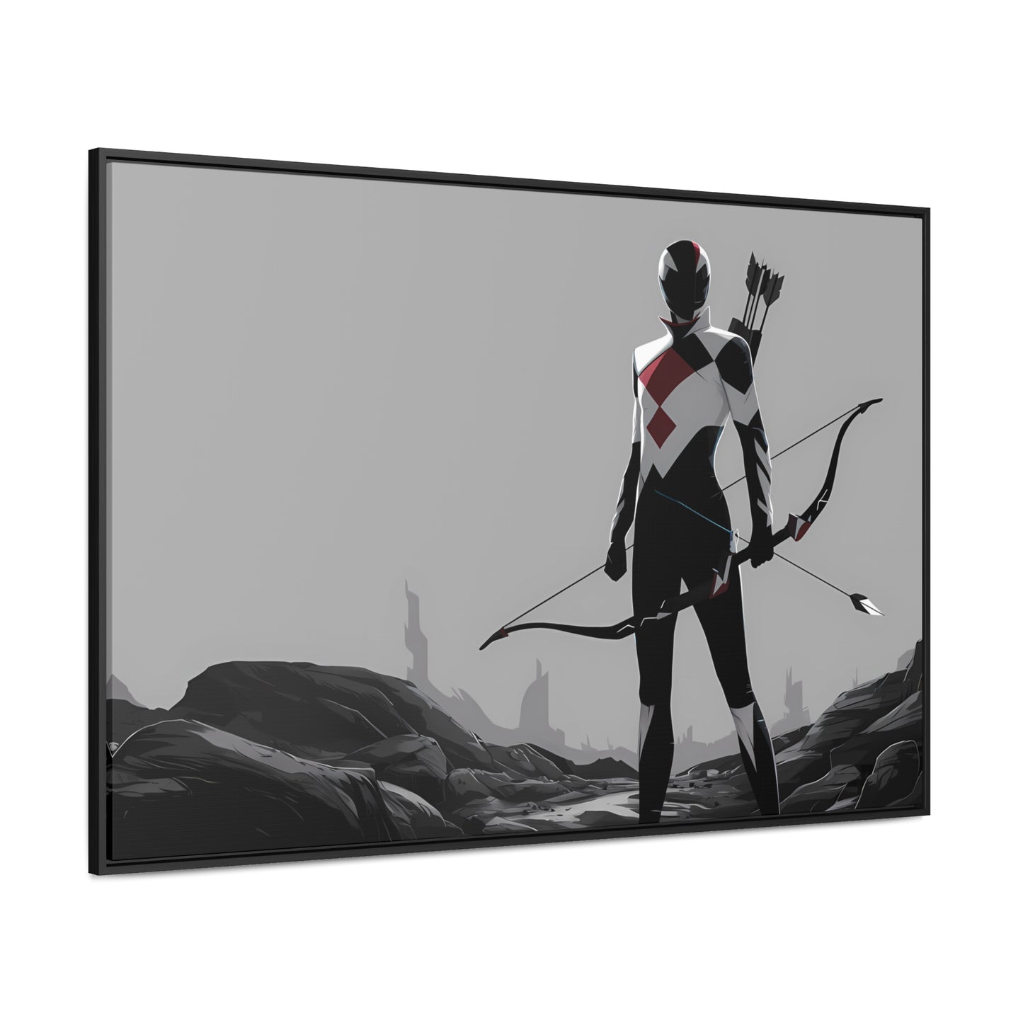 Silent Marksman - Gallery Canvas Wraps, Horizontal Frame