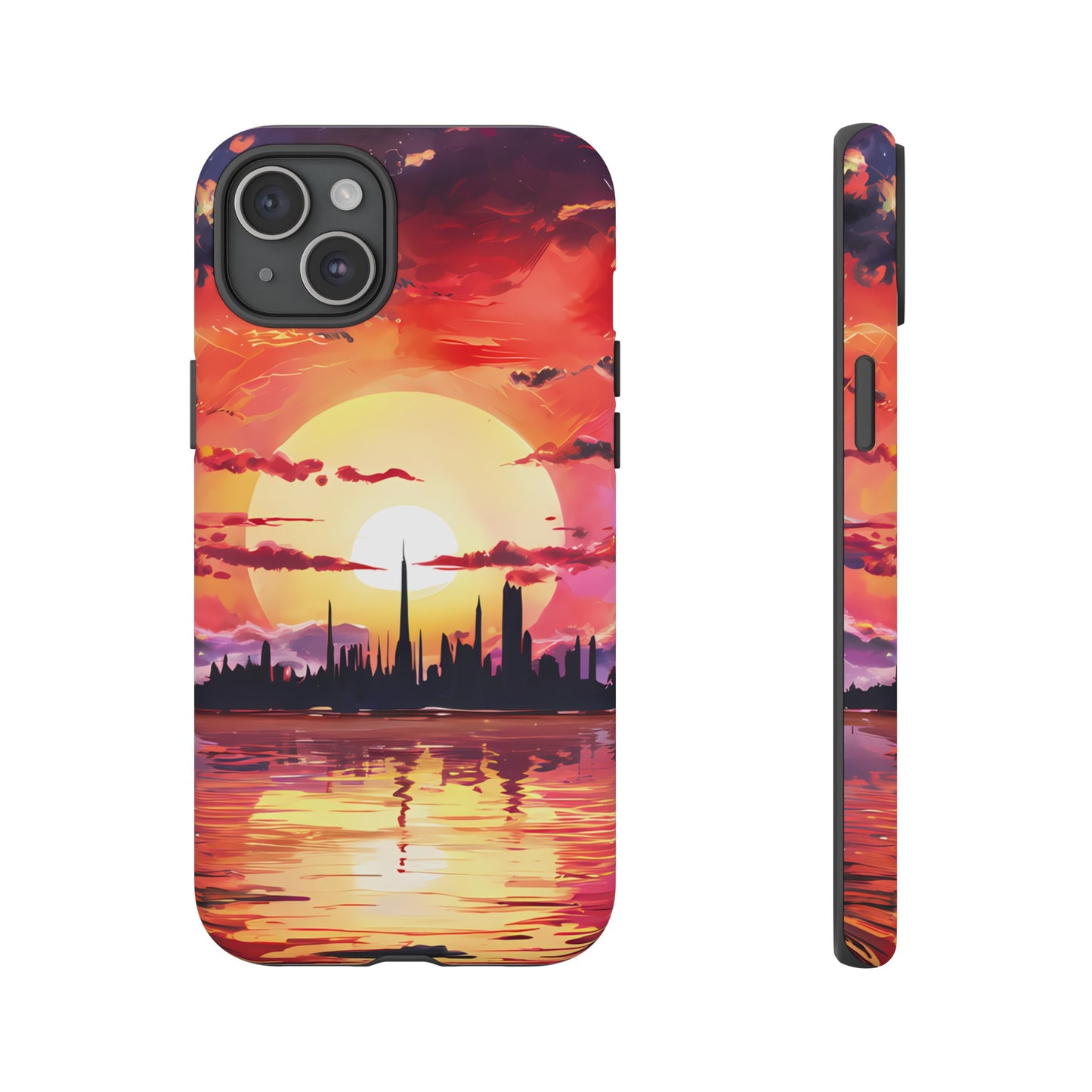 Anime Island City - Smartphone Tough Cases