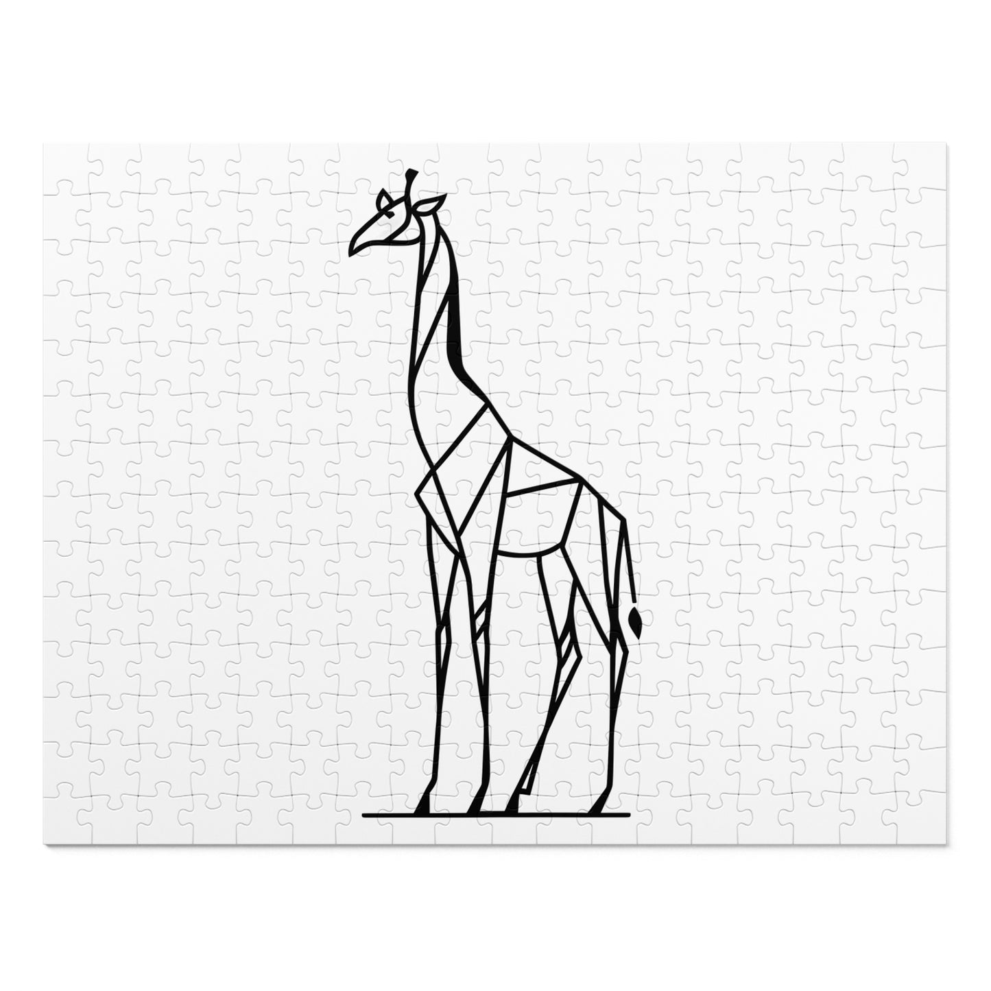 Geometric Giraffe - Jigsaw Puzzle (30, 110, 252, 500,1000-Piece)