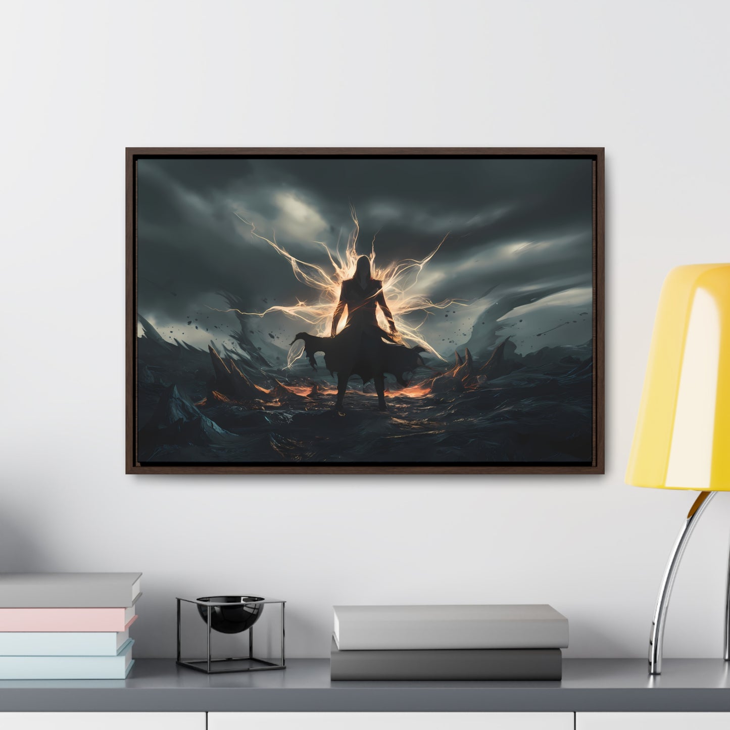 Eclipse of the Dark Conqueror - Gallery Canvas Wraps, Horizontal Frame