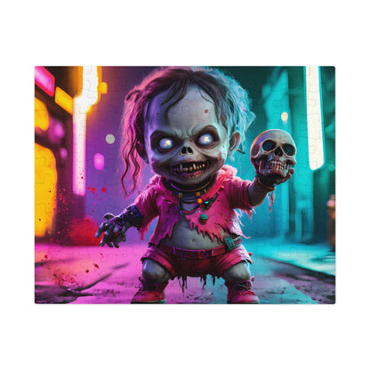 Neon Nightmare: The Doll of Doom - Jigsaw Puzzle (30, 110, 252, 500,1000-Piece)