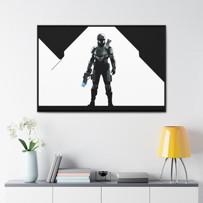 Sentinel of the Void - Gallery Canvas Wraps, Horizontal Frame