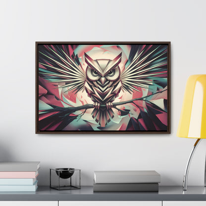 "Mechanical Wisdom" - Gallery Canvas Wraps, Horizontal Frame