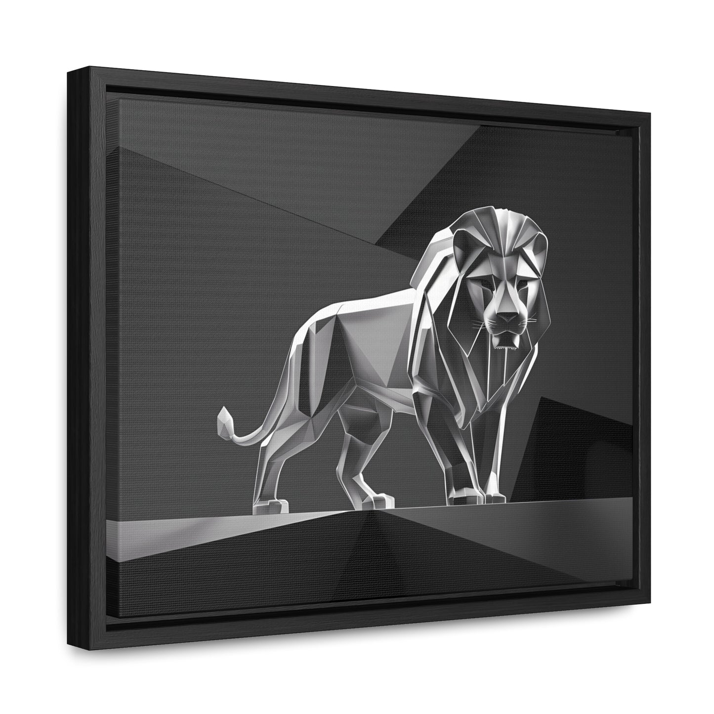 Majestic Steel Sentinel - Gallery Canvas Wraps, Horizontal Frame