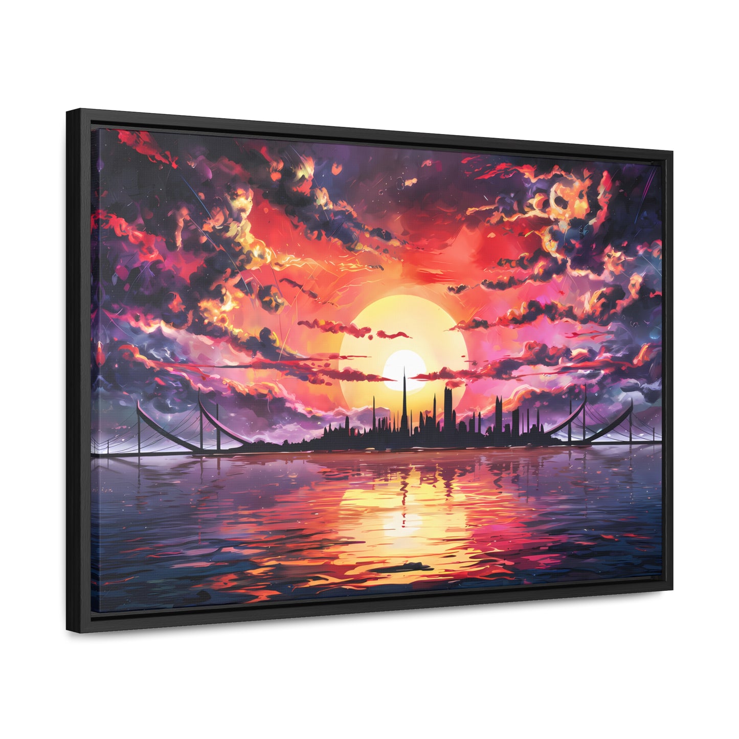 Eternal Radiance - Gallery Canvas Wraps, Horizontal Frame