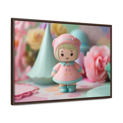 Sweet Pastel Dreamland - Gallery Canvas Wraps, Horizontal Frame