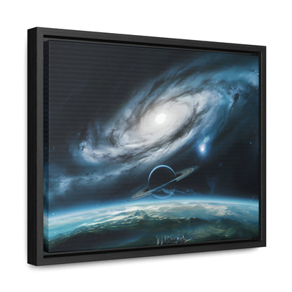 Celestial Spiral - Gallery Canvas Wraps, Horizontal Frame