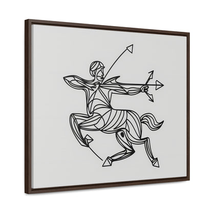 Centaur's Precision - Gallery Canvas Wraps, Horizontal Frame