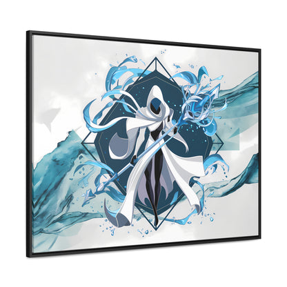 Ethereal Sentinel of the Tides - Gallery Canvas Wraps, Horizontal Frame