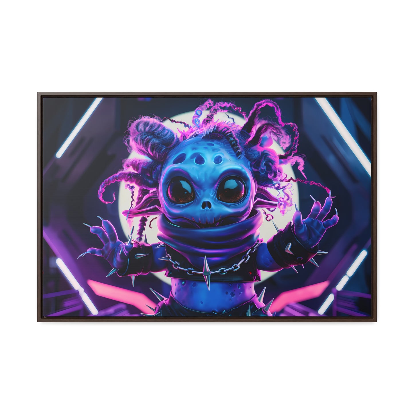 Alien Punk Starlet - Gallery Canvas Wraps, Horizontal Frame