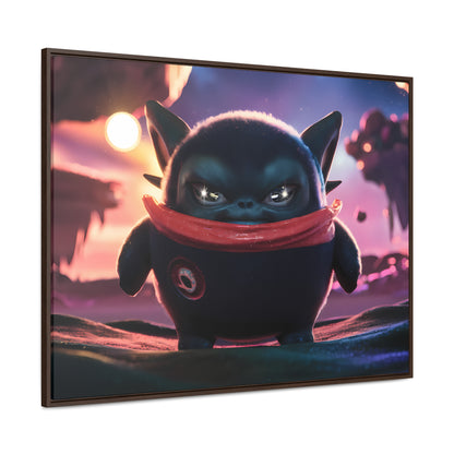 "Guardian of the Floating Isles" - Gallery Canvas Wraps, Horizontal Frame