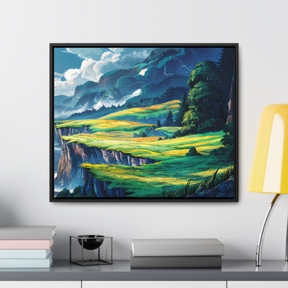 Edge of the Wild Coast - Gallery Canvas Wraps, Horizontal Frame