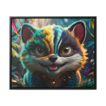 Jungle Mischief - Gallery Canvas Wraps, Horizontal Frame