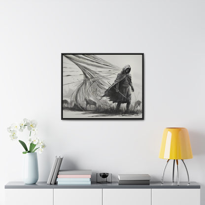 Whispers of the Windwalker - Gallery Canvas Wraps, Horizontal Frame