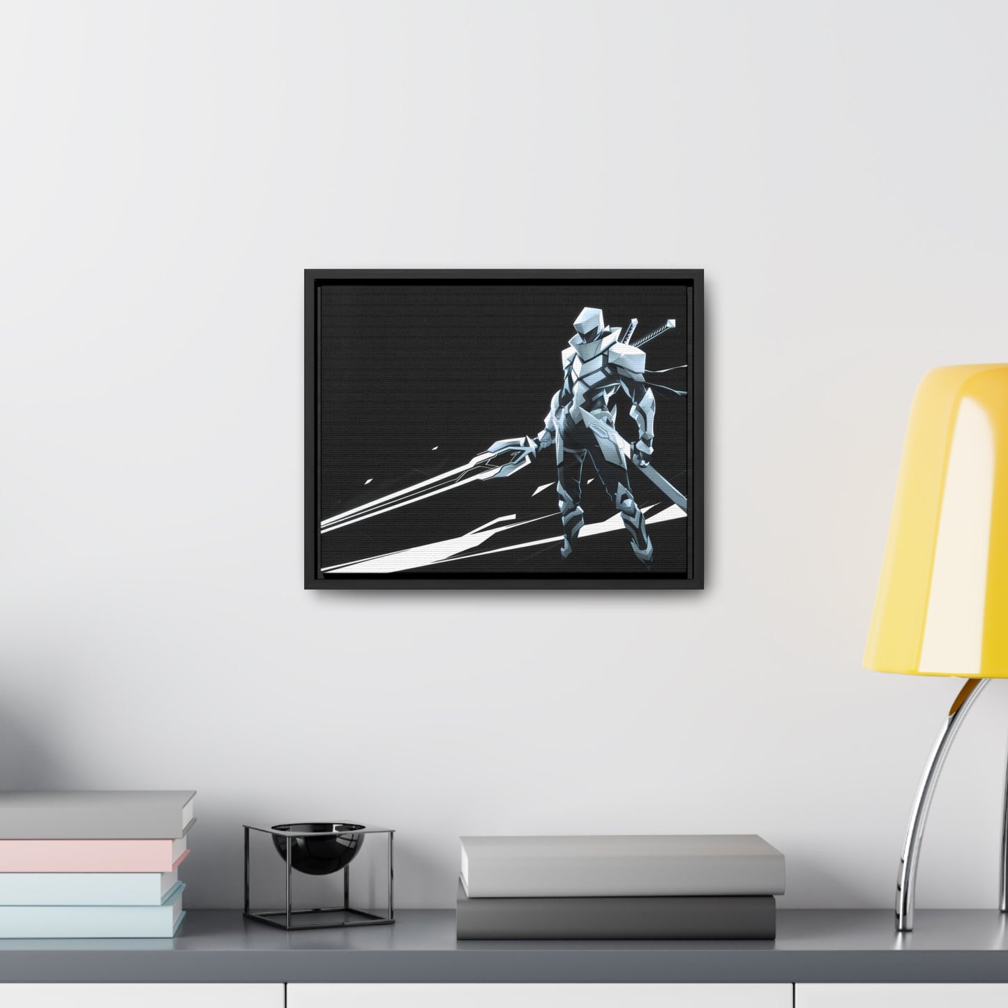 Blade of the Shadow Knight - Gallery Canvas Wraps, Horizontal Frame