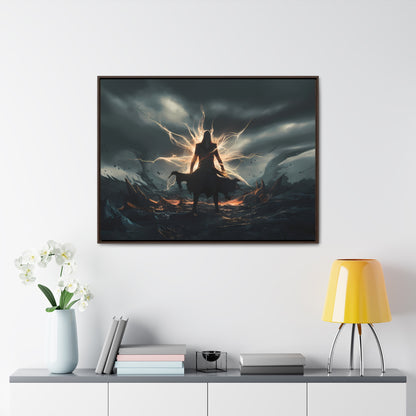 Eclipse of the Dark Conqueror - Gallery Canvas Wraps, Horizontal Frame