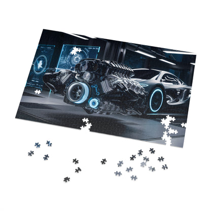 Futuristic Engine Technology - Jigsaw Puzzle (30, 110, 252, 500,1000-Piece)