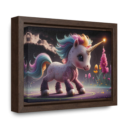 "Twilight Spark of the Enchanted Meadow" - Gallery Canvas Wraps, Horizontal Frame