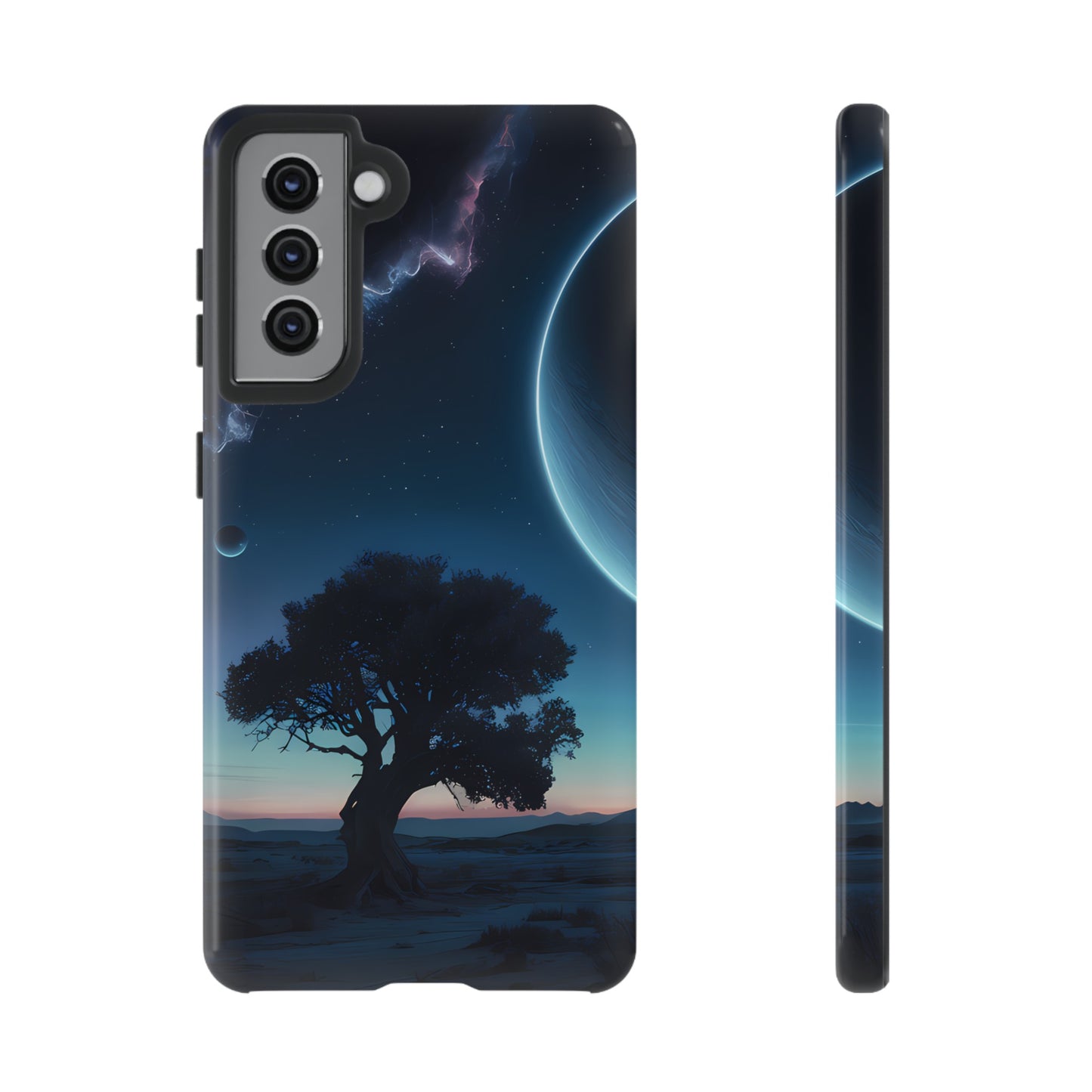 The Cosmos and a Tree - Smartphone Tough Cases