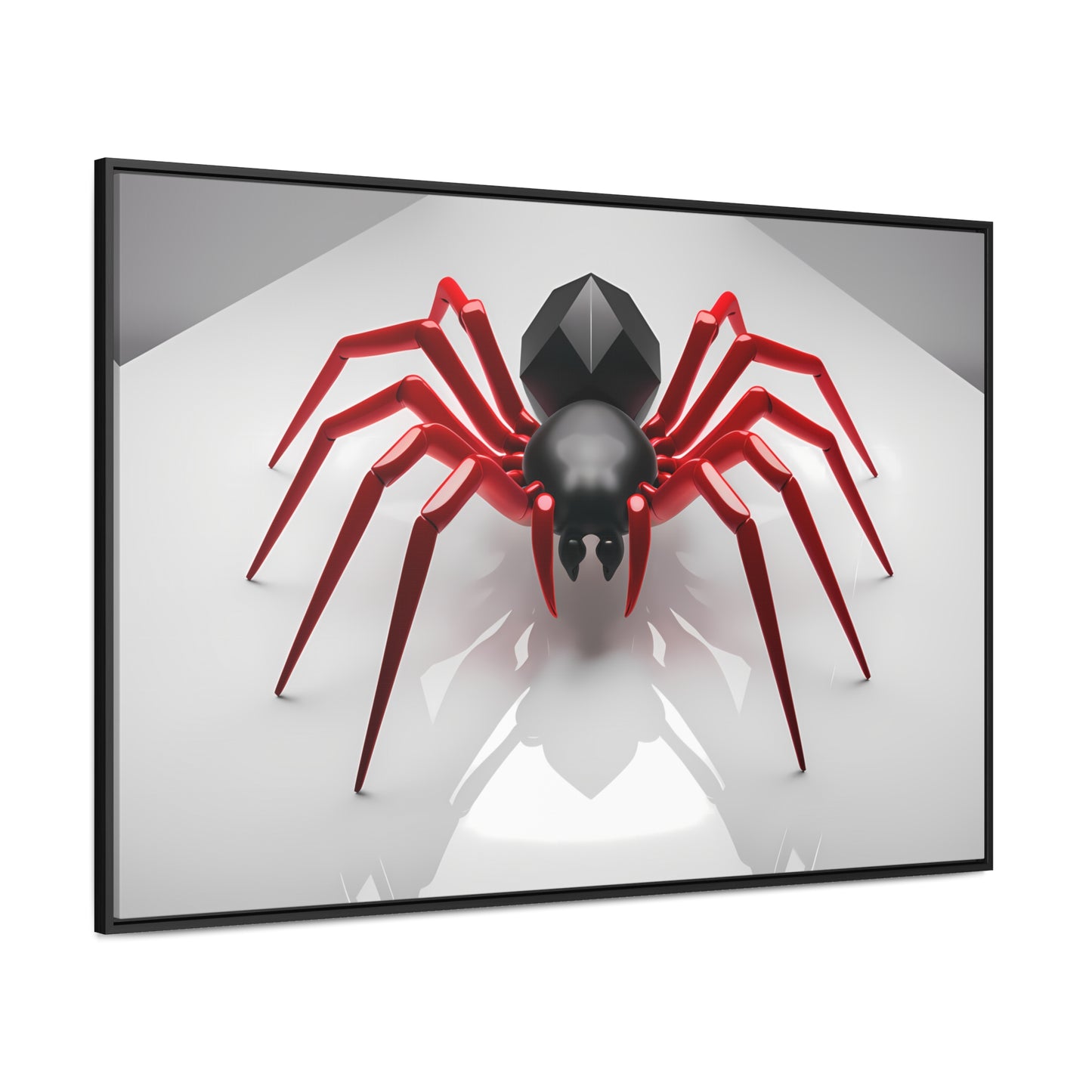 Crimson Arachnid - Gallery Canvas Wraps, Horizontal Frame