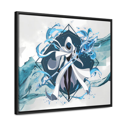 Ethereal Sentinel of the Tides - Gallery Canvas Wraps, Horizontal Frame