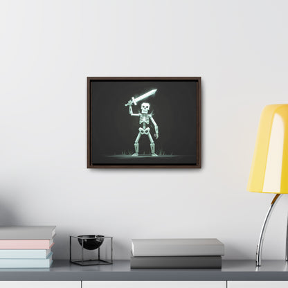 Rise of the Skeleton Warrior - Gallery Canvas Wraps, Horizontal Frame