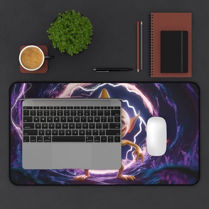 Cute Lightning Alien - Desk Mat