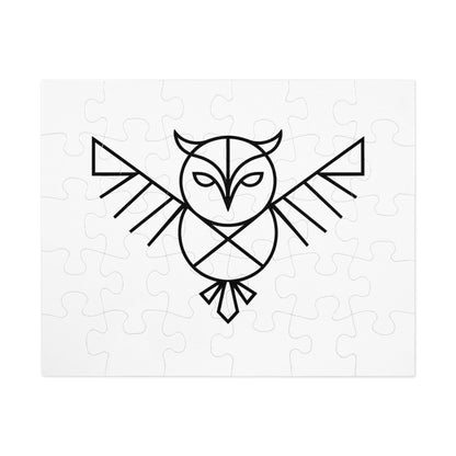 Geometric Owl - Jigsaw Puzzle (30, 110, 252, 500,1000-Piece)