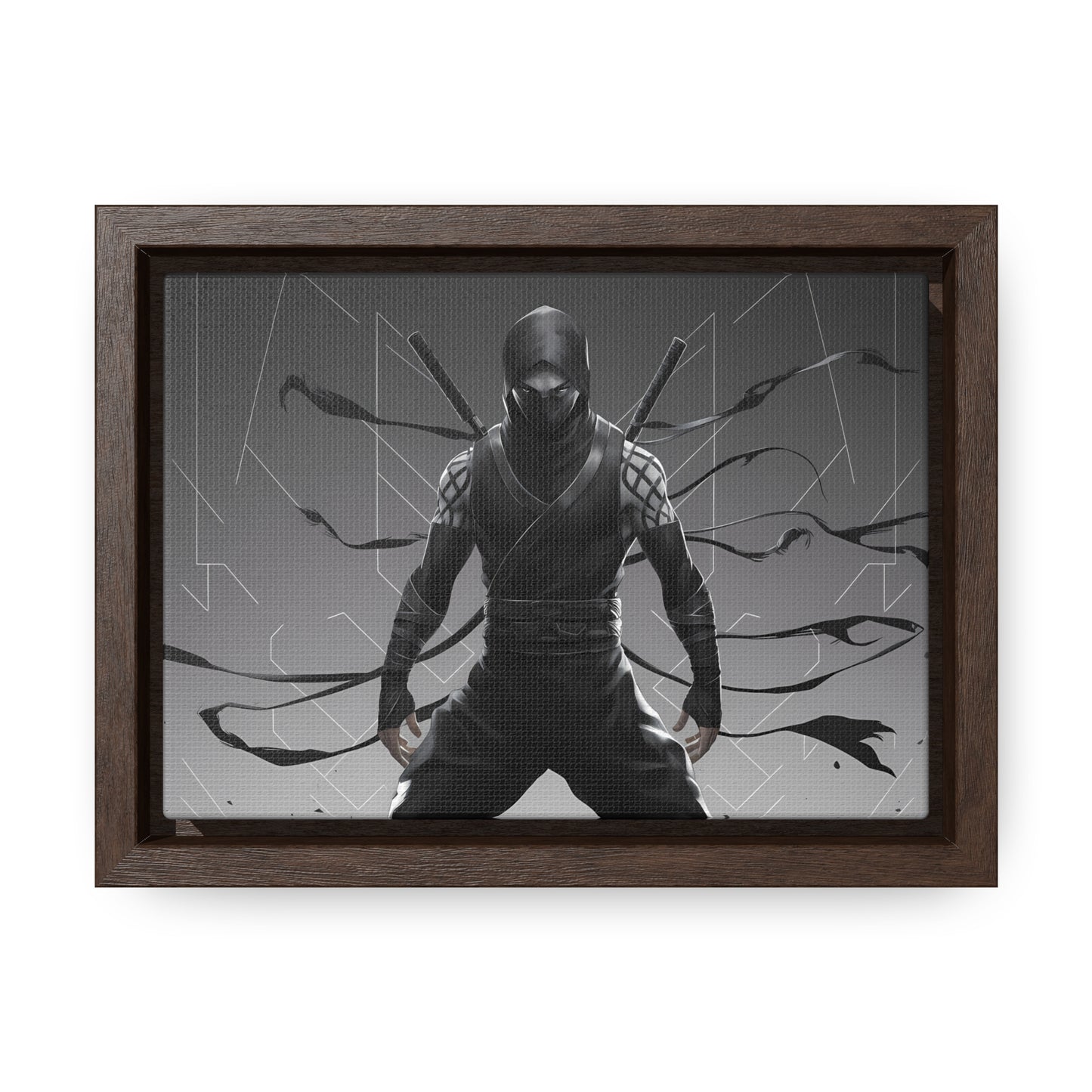 Shadowblade Sentinel - Gallery Canvas Wraps, Horizontal Frame