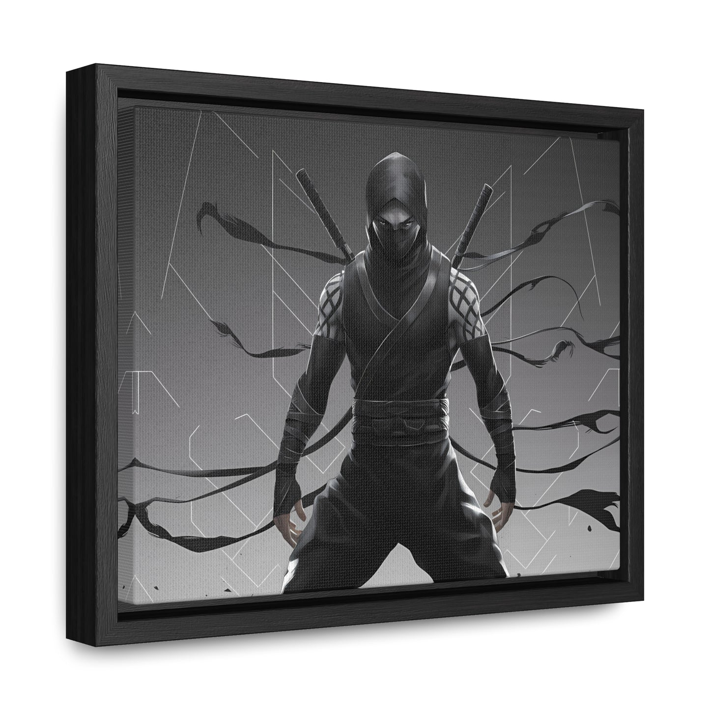 Shadowblade Sentinel - Gallery Canvas Wraps, Horizontal Frame