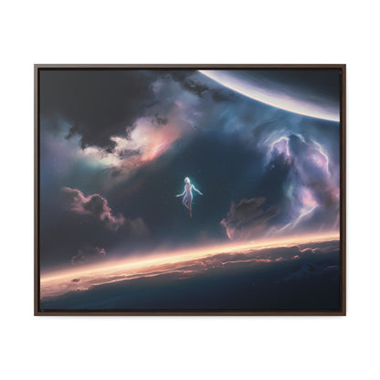 Ascension Beyond the Horizon - Gallery Canvas Wraps, Horizontal Frame