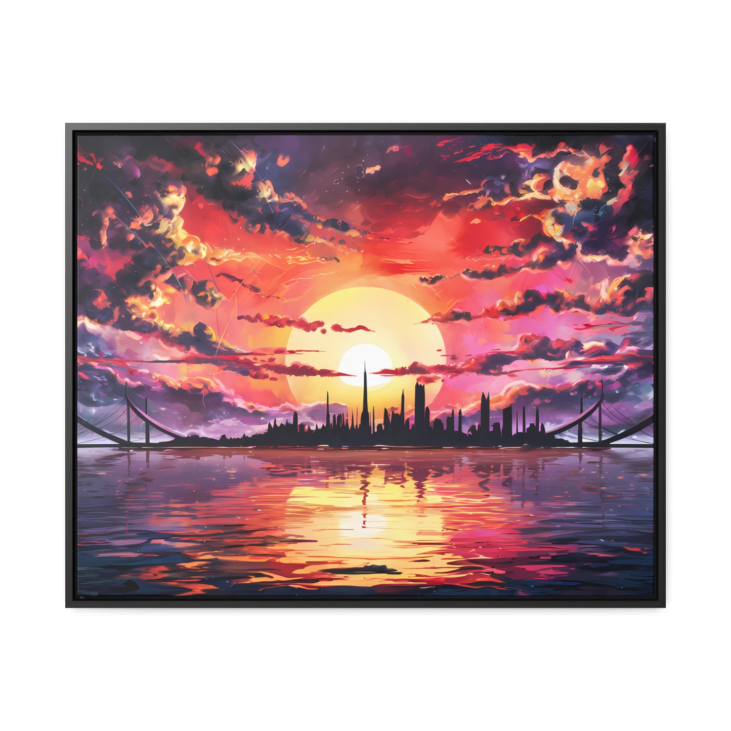 Eternal Radiance - Gallery Canvas Wraps, Horizontal Frame