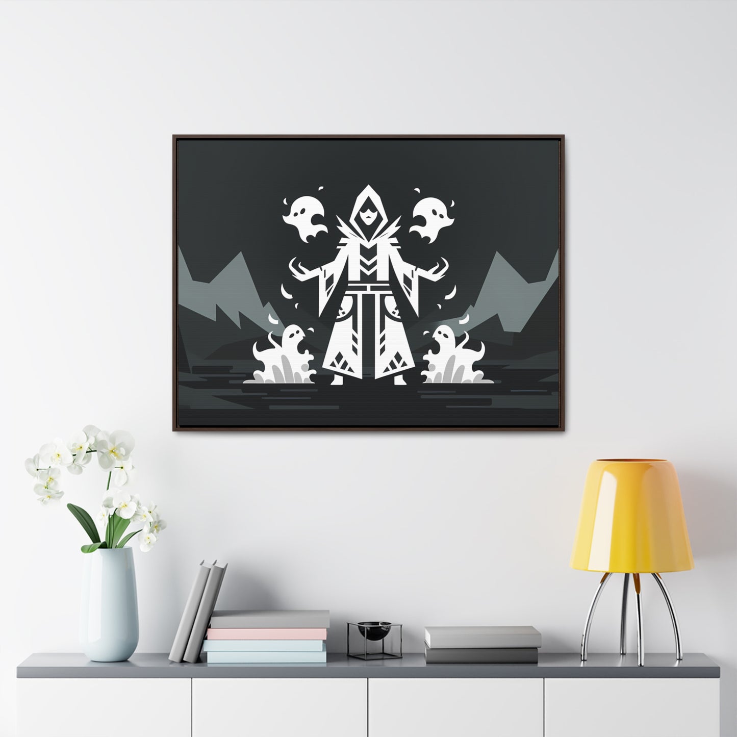 Summoner of the Abyss - Gallery Canvas Wraps, Horizontal Frame