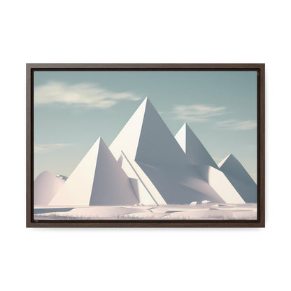 Monolith Peaks - Gallery Canvas Wraps, Horizontal Frame