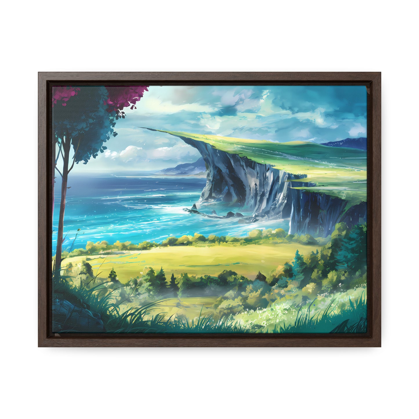 Edge of the Horizon - Gallery Canvas Wraps, Horizontal Frame