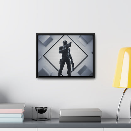 Shadow Enforcer - Gallery Canvas Wraps, Horizontal Frame