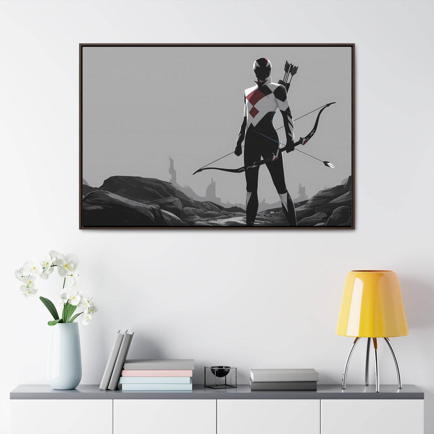 Silent Marksman - Gallery Canvas Wraps, Horizontal Frame