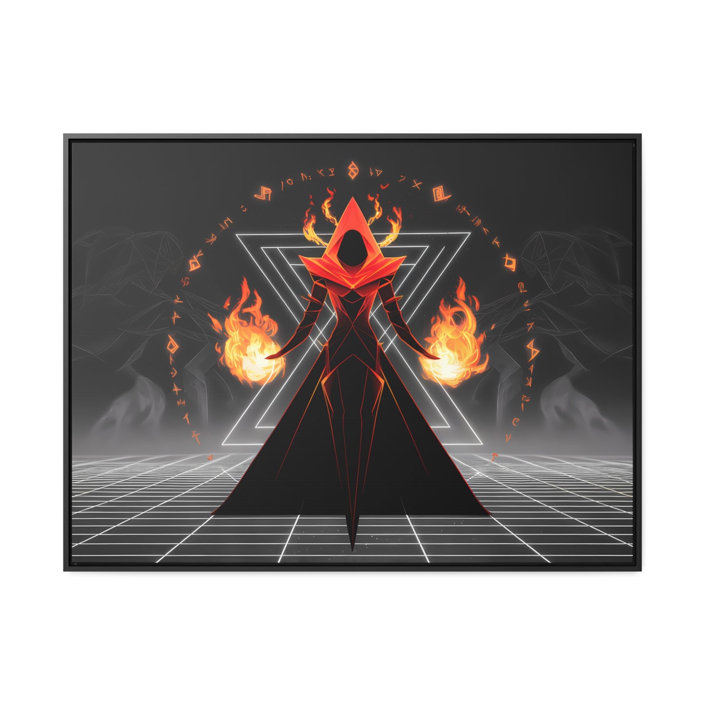 Eternal Pyromancer - Gallery Canvas Wraps, Horizontal Frame