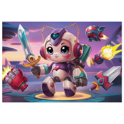 RoboWarrior: Heart of the Battle - Jigsaw Puzzle (30, 110, 252, 500,1000-Piece)