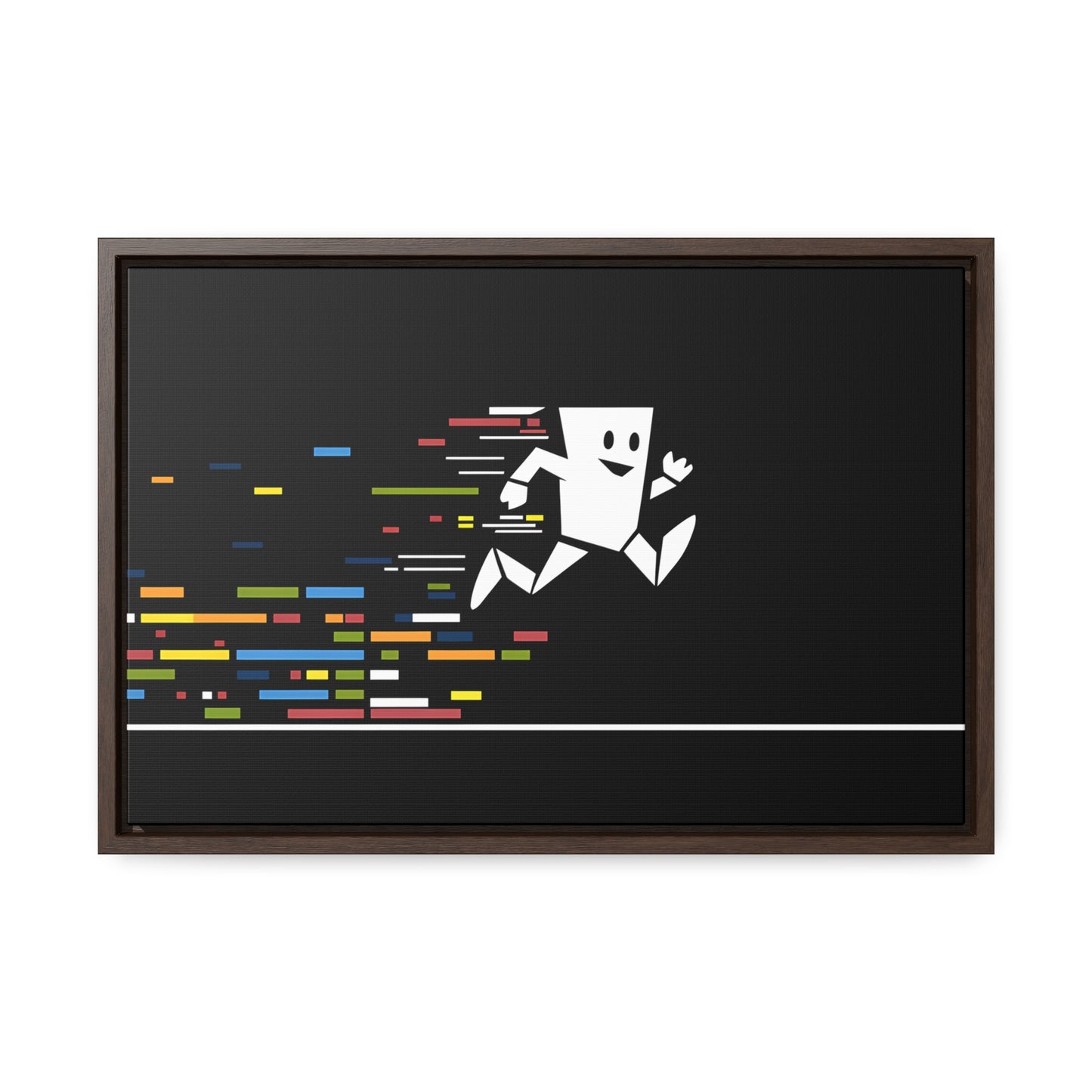 Data Sprint - Gallery Canvas Wraps, Horizontal Frame