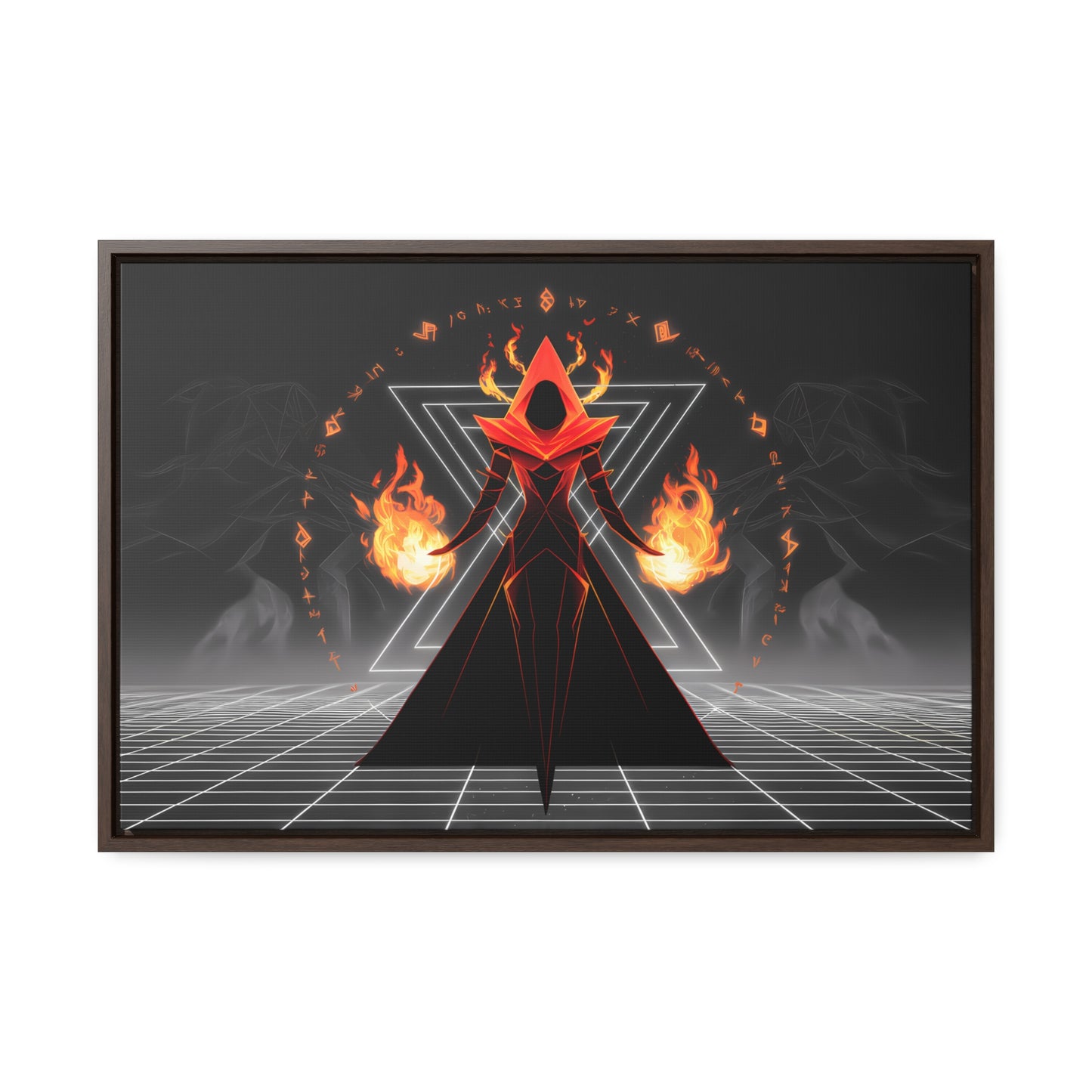 Eternal Pyromancer - Gallery Canvas Wraps, Horizontal Frame