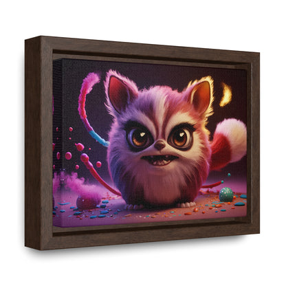 Cosmic Candy Critter - Gallery Canvas Wraps, Horizontal Frame