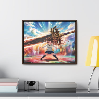 Blade of the Infinite Resolve - Gallery Canvas Wraps, Horizontal Frame