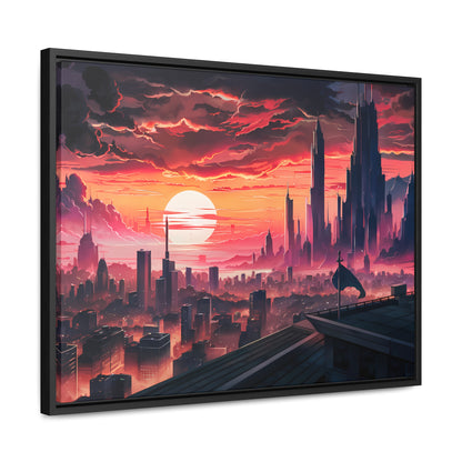 City of the Last Dawn - Gallery Canvas Wraps, Horizontal Frame